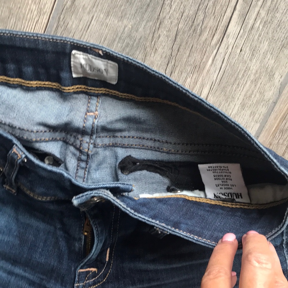 Hudson Crop Ginny Jean low waisted size 27 - Picture 6 of 7